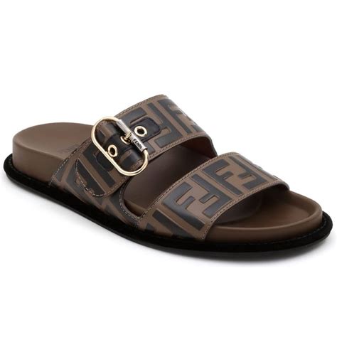 fendi buckle shoe sandals women size|Women's Designer Slides .